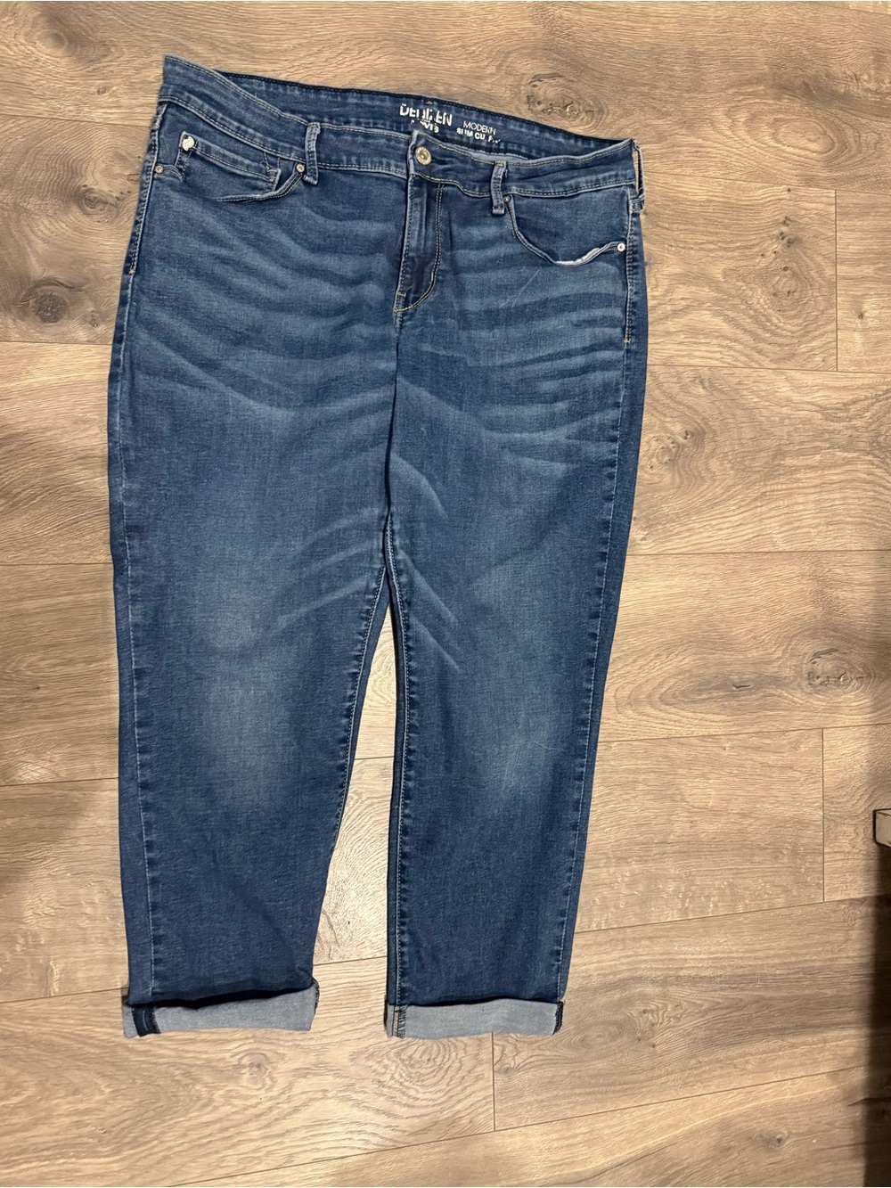 Old Navy Dark Blue Boyfriend Jeans